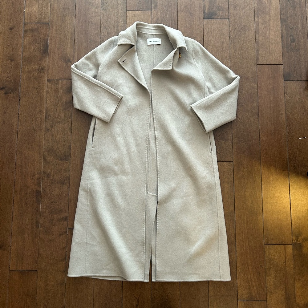 Silk Maison Wool Coat
